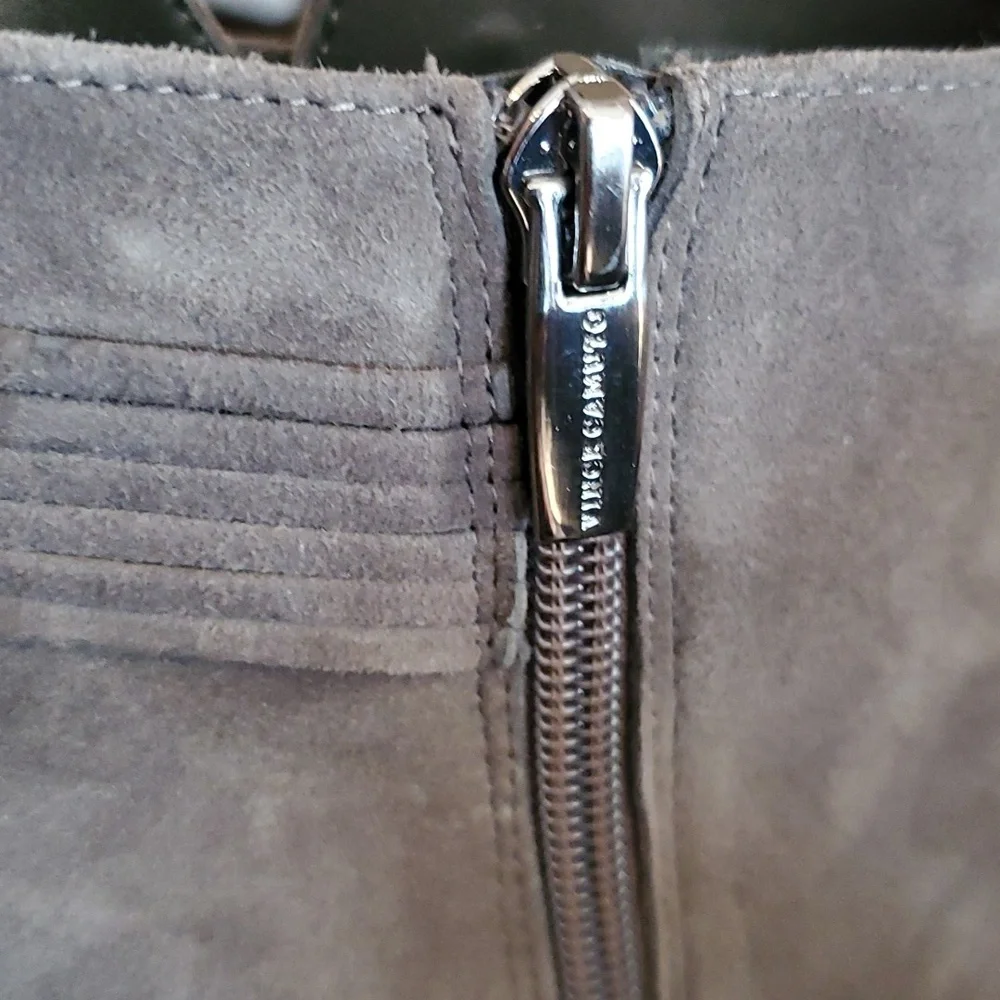 Vince Camuto gray suede booties - Picture 5 of 11